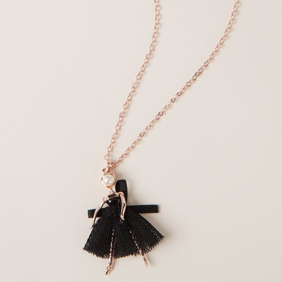 🔥LAST 1🔥NWT TED BAKER MINI BALLERINA NECKLACE - Picture 2 of 9